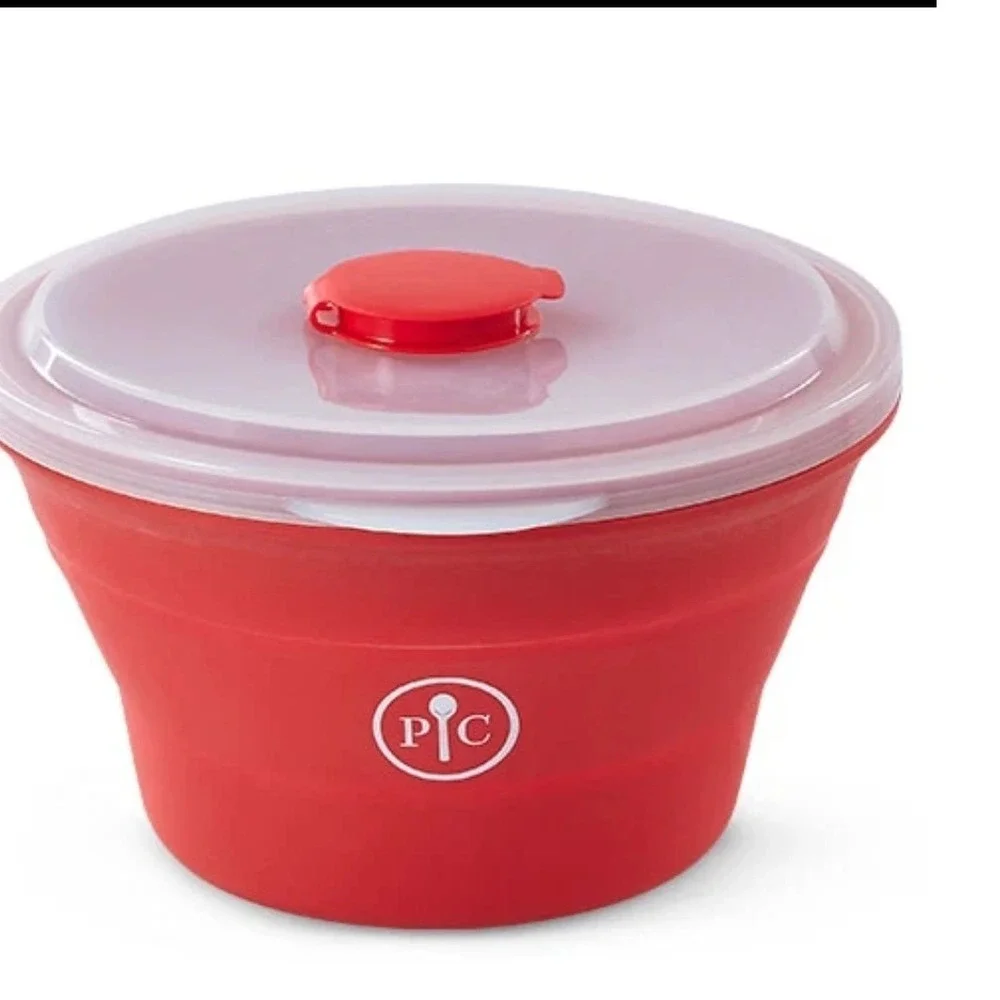 New‎ Pampered Chef Family Size Microwave Popcorn Maker